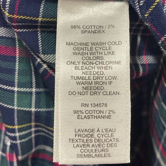 Vineyard Vines Plaid Classic Fit Tucker Long Sleeve Button Down Shirt Cotton - Picture 6 of 6